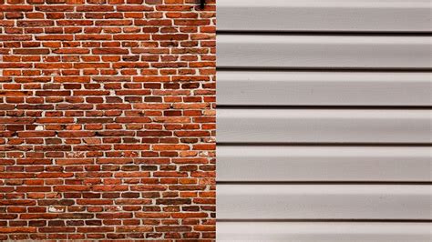 brick house with metal siding|brick vs siding home value.